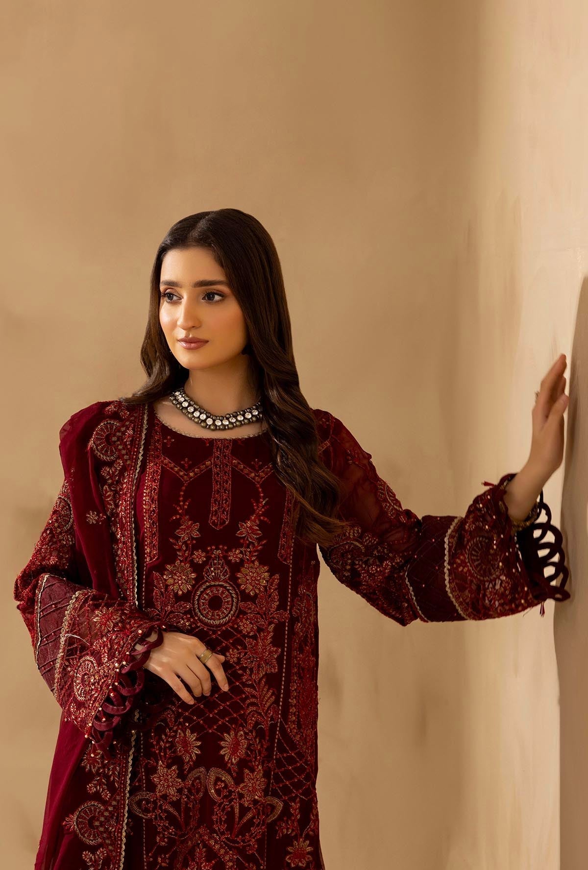 Adans Libas | Adans Chiffon 24 | 6206 - Pakistani Clothes - Hoorain Designer Wear