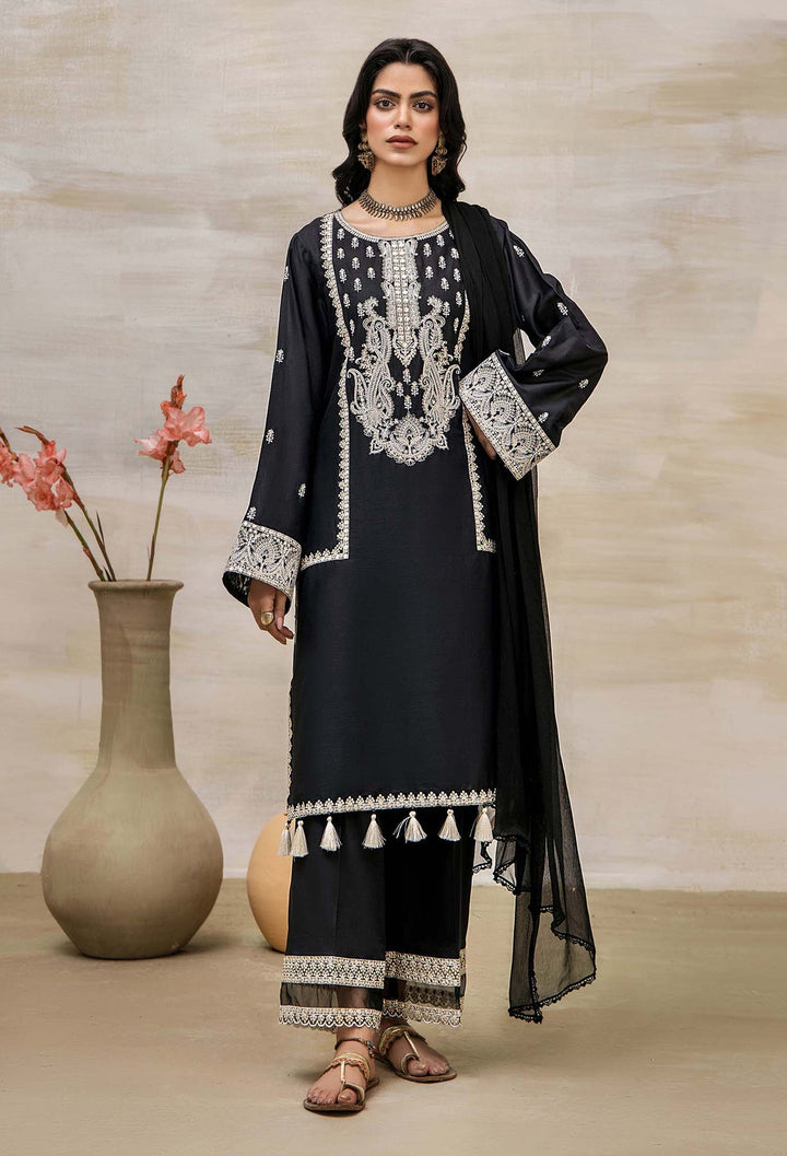 Adans Libas | Black Edition 24 | Black Edition 8632 - Pakistani Clothes - Hoorain Designer Wear