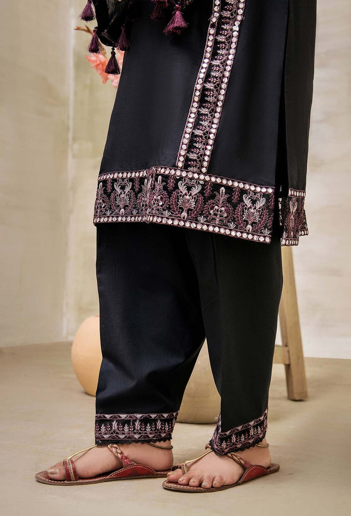 Adans Libas | Black Edition 24 | Black Edition 8635 - Pakistani Clothes - Hoorain Designer Wear