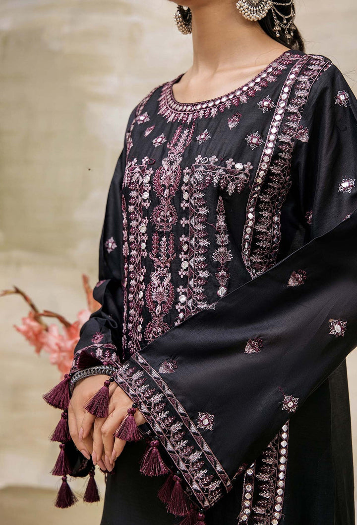 Adans Libas | Black Edition 24 | Black Edition 8635 - Pakistani Clothes - Hoorain Designer Wear