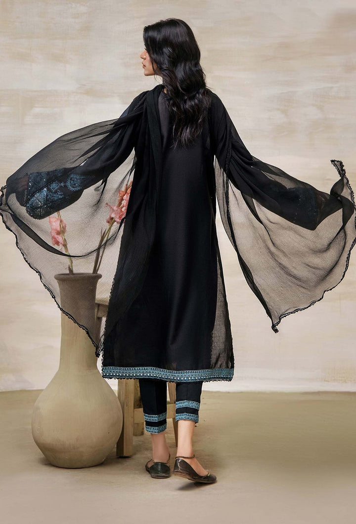 Adans Libas | Black Edition 24 | Black Edition 8638 - Pakistani Clothes - Hoorain Designer Wear