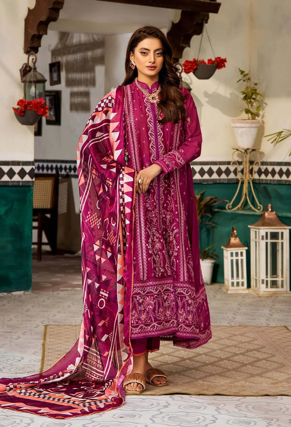 Adans Libas | Humaira Zia Pret Lawn | 5850 - Pakistani Clothes - Hoorain Designer Wear