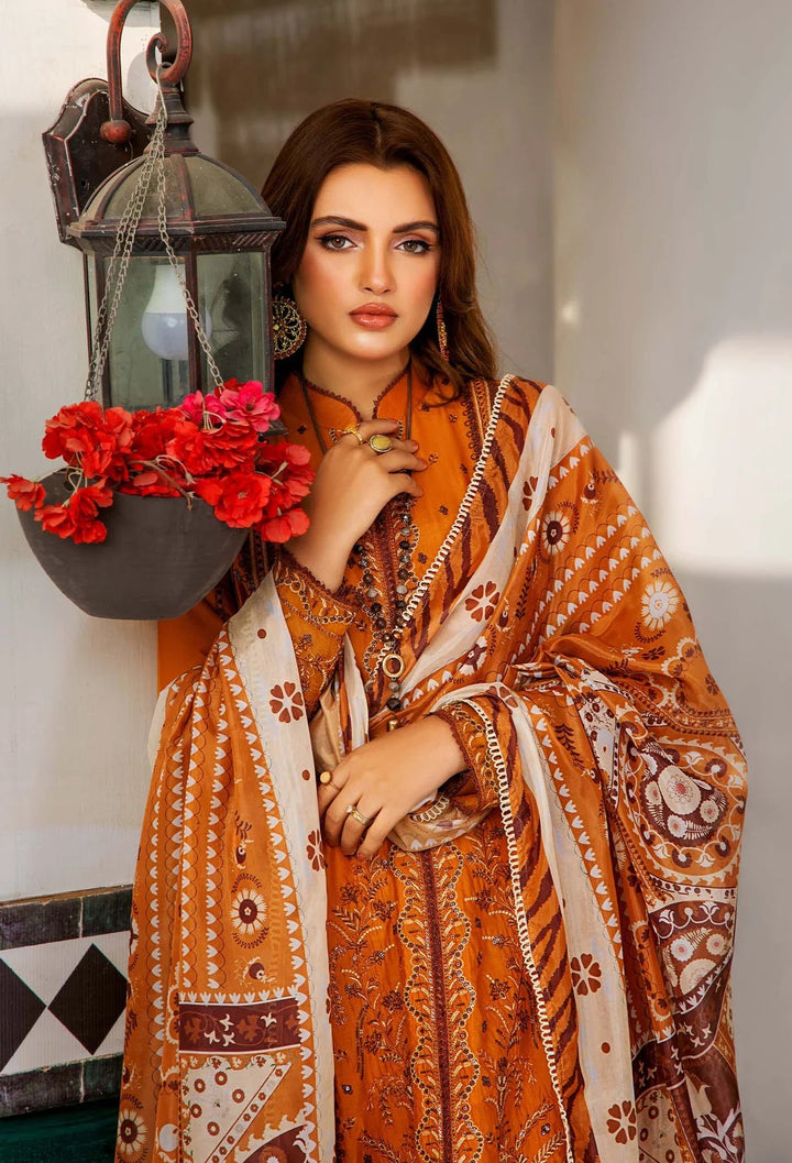 Adans Libas | Humaira Zia Pret Lawn | 5851 - Pakistani Clothes - Hoorain Designer Wear