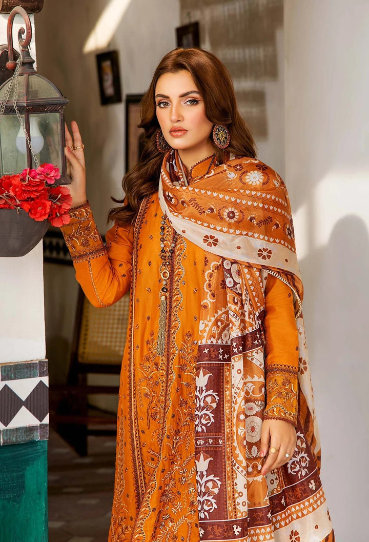 Adans Libas | Humaira Zia Pret Lawn | 5851 - Pakistani Clothes - Hoorain Designer Wear