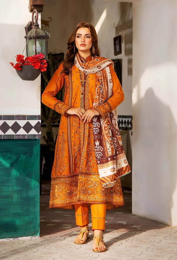 Adans Libas | Humaira Zia Pret Lawn | 5851 - Pakistani Clothes - Hoorain Designer Wear