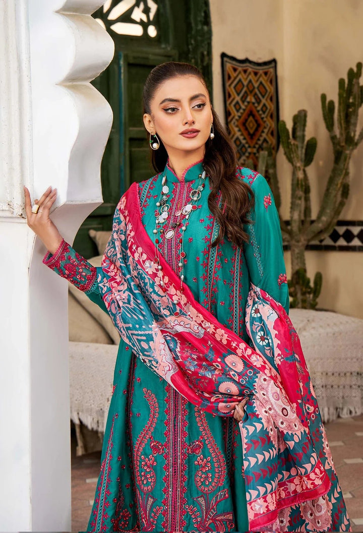 Adans Libas | Humaira Zia Pret Lawn | 5852 - Pakistani Clothes - Hoorain Designer Wear