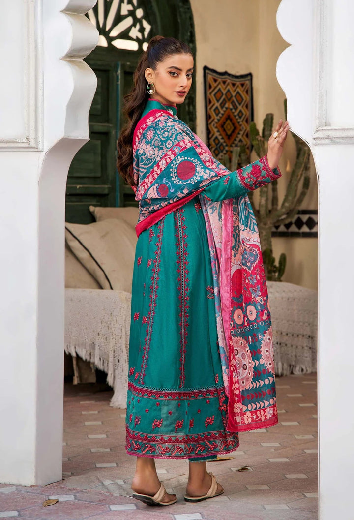 Adans Libas | Humaira Zia Pret Lawn | 5852 - Pakistani Clothes - Hoorain Designer Wear