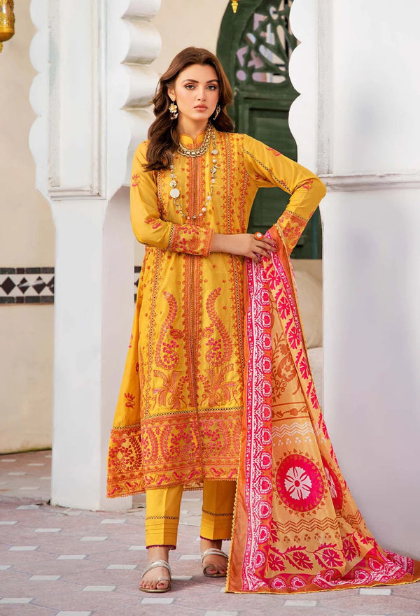 Adans Libas | Humaira Zia Pret Lawn | 5853 - Pakistani Clothes - Hoorain Designer Wear