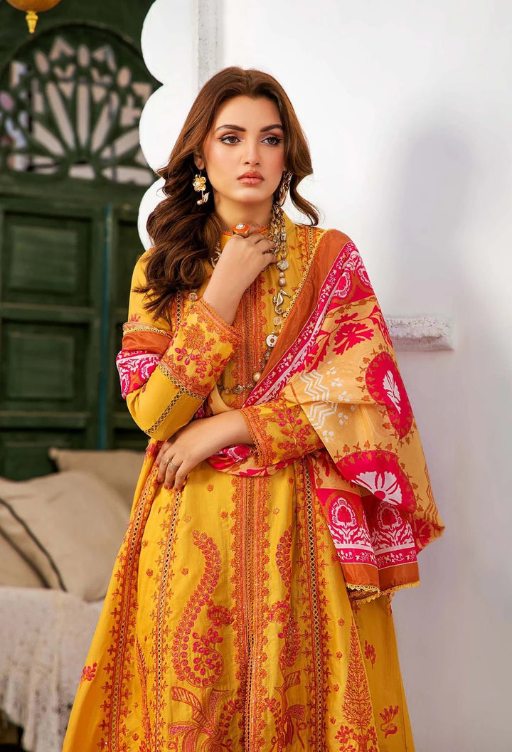 Adans Libas | Humaira Zia Pret Lawn | 5853 - Pakistani Clothes - Hoorain Designer Wear