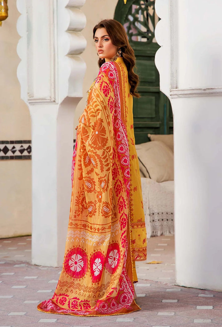 Adans Libas | Humaira Zia Pret Lawn | 5853 - Pakistani Clothes - Hoorain Designer Wear