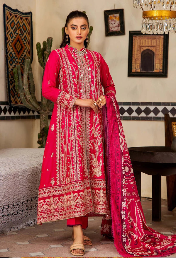 Adans Libas | Humaira Zia Pret Lawn | 5855 - Pakistani Clothes - Hoorain Designer Wear