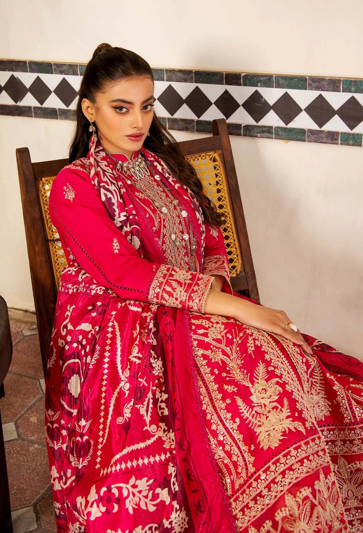 Adans Libas | Humaira Zia Pret Lawn | 5855 - Pakistani Clothes - Hoorain Designer Wear