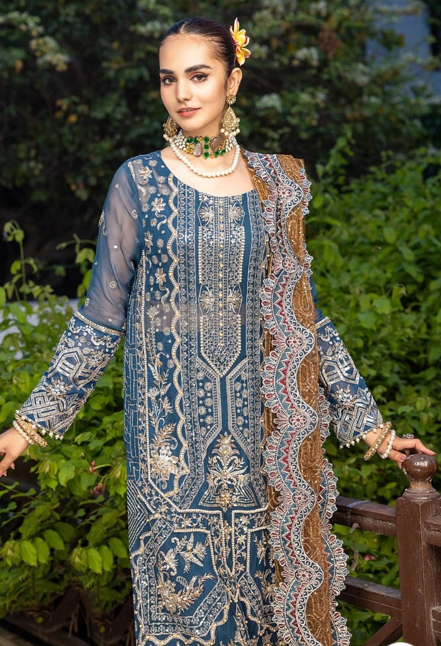 Adans Libas | Ik Daastan 23 | Hoor - un - Nisa Begum - Pakistani Clothes - Hoorain Designer Wear