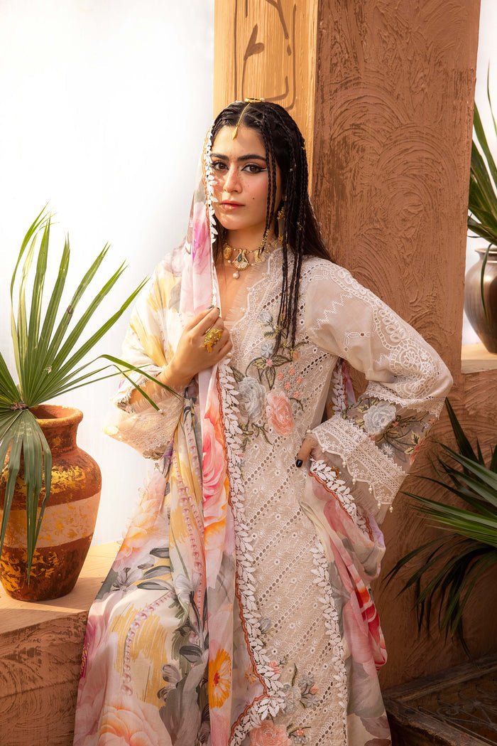 Adans Libas | Lawn by Khadija | 5580 - Pakistani Clothes - Hoorain Designer Wear