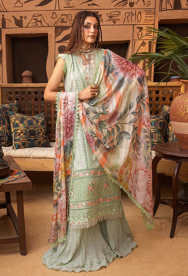 Adans Libas | Lawn by Khadija | 5584 - Hoorain Designer Wear - Pakistani Ladies Branded Stitched Clothes in United Kingdom, United states, CA and Australia
