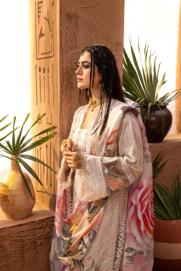 Adans Libas | Lawn by Khadija | 5580 - Hoorain Designer Wear - Pakistani Ladies Branded Stitched Clothes in United Kingdom, United states, CA and Australia