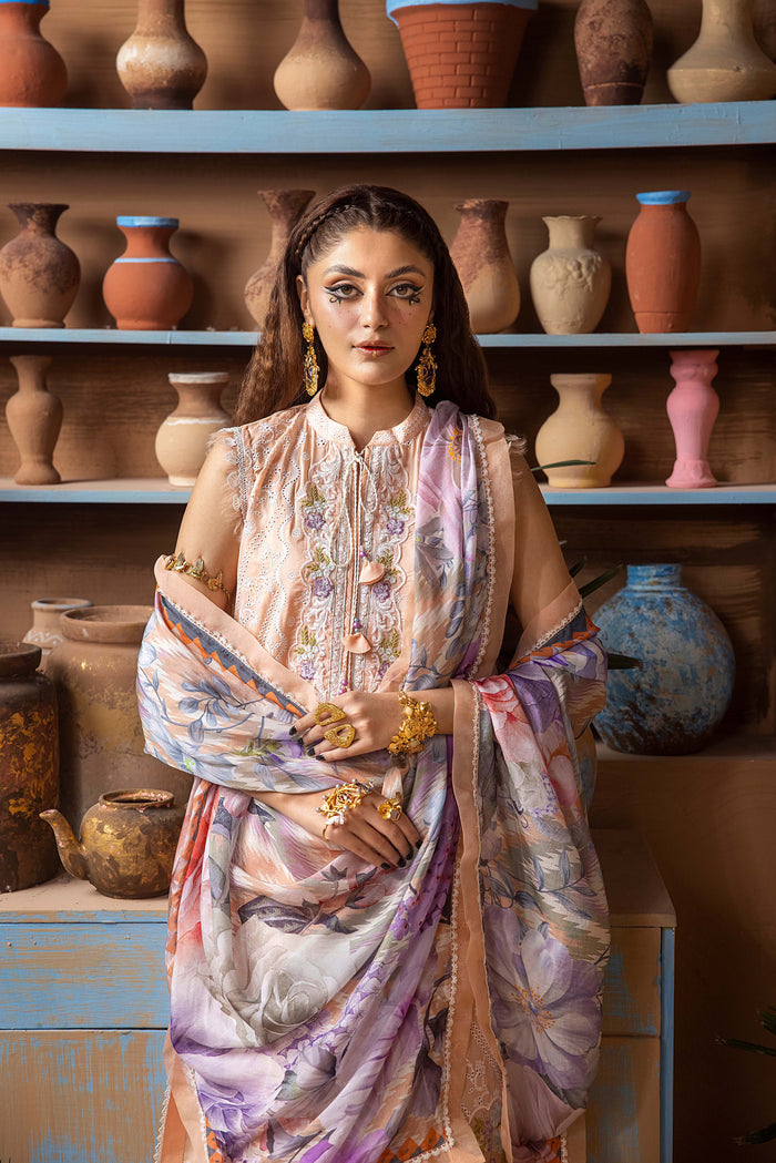 Adans Libas | Lawn by Khadija | 5589 - Hoorain Designer Wear - Pakistani Ladies Branded Stitched Clothes in United Kingdom, United states, CA and Australia