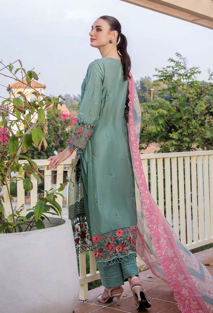 Adans Libas | Lawn Hijab Sheikh 2 | Adan's Lawn 7308 - Pakistani Clothes - Hoorain Designer Wear