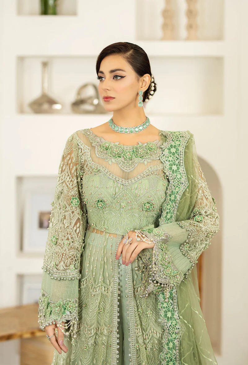 Adans Libas | Ocean Breeze Wedding Formals | Sea Grass 5403 - Pakistani Clothes - Hoorain Designer Wear