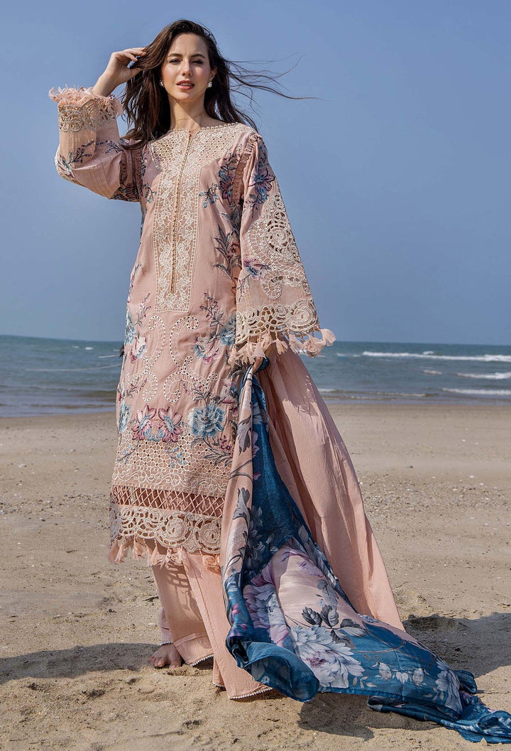 Adans Libas | Ocean Lawn | Adan's Ocean 7403 - Pakistani Clothes - Hoorain Designer Wear