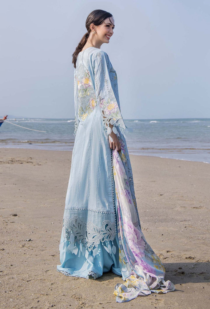 Adans Libas | Ocean Lawn | Adan's Ocean 7404 - Pakistani Clothes - Hoorain Designer Wear