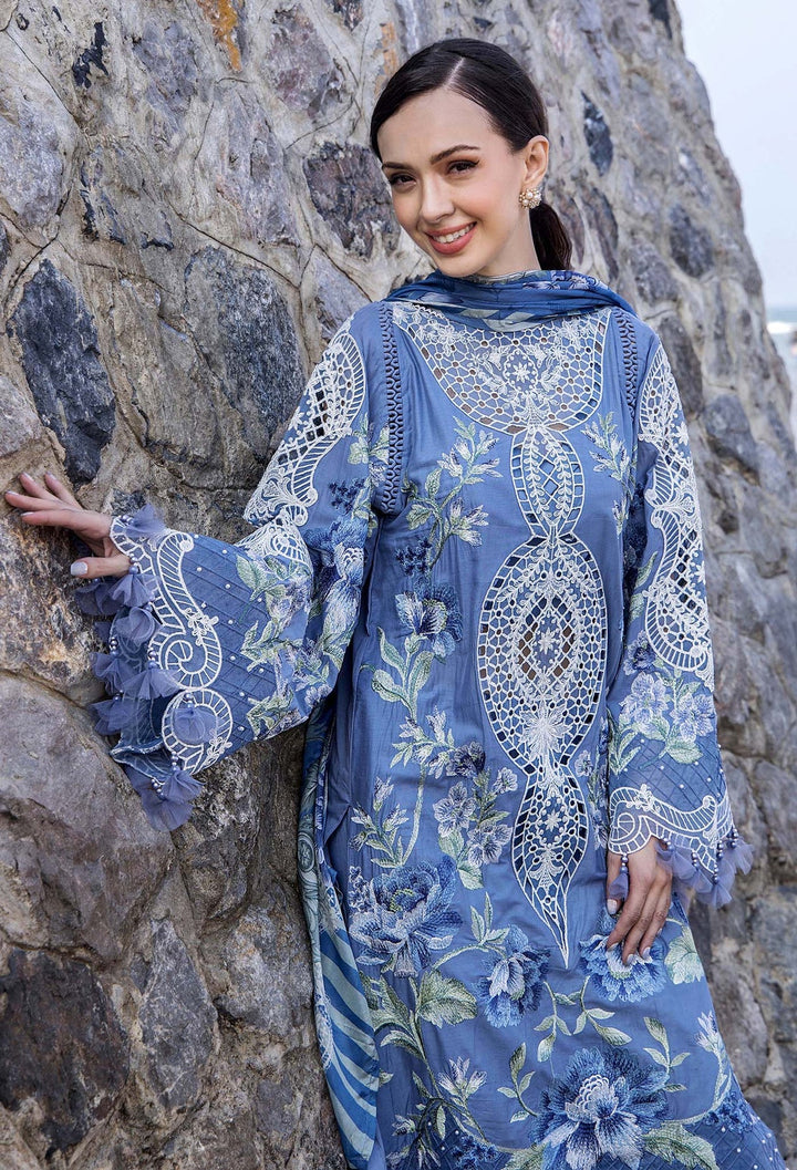 Adans Libas | Ocean Lawn | Adan's Ocean 7407 - Pakistani Clothes - Hoorain Designer Wear