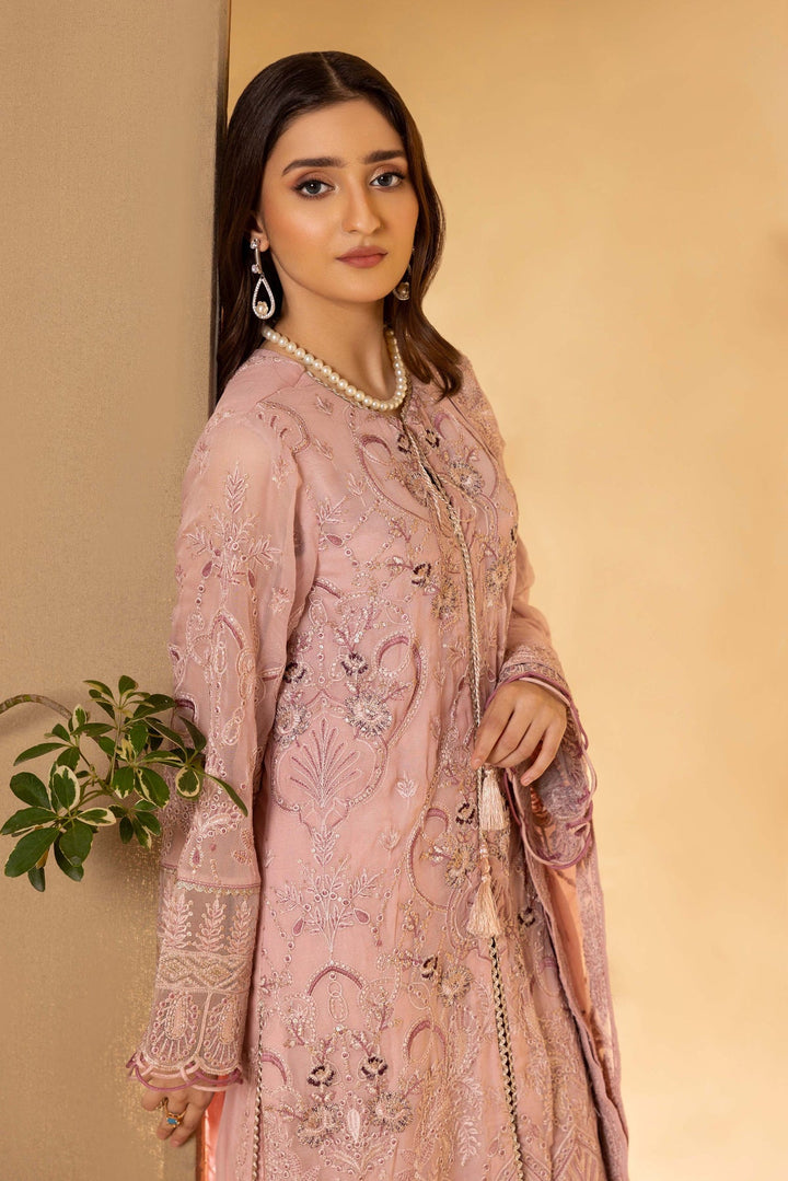 Adans Libas | Adans Chiffon 24 | 6205 - Hoorain Designer Wear - Pakistani Ladies Branded Stitched Clothes in United Kingdom, United states, CA and Australia