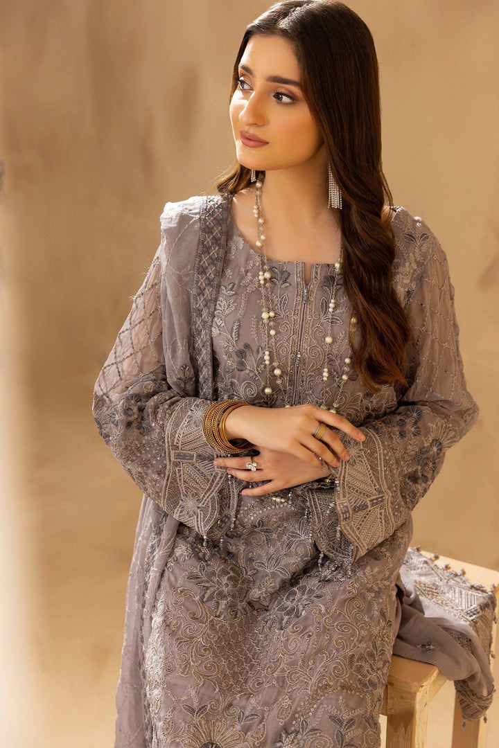 Adans Libas | Adans Chiffon 24 | 6200 - Hoorain Designer Wear - Pakistani Ladies Branded Stitched Clothes in United Kingdom, United states, CA and Australia