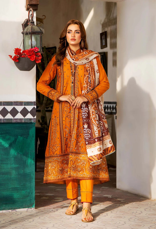 Adans Libas | Humaira Zia Pret Lawn | 5851 - Hoorain Designer Wear - Pakistani Ladies Branded Stitched Clothes in United Kingdom, United states, CA and Australia