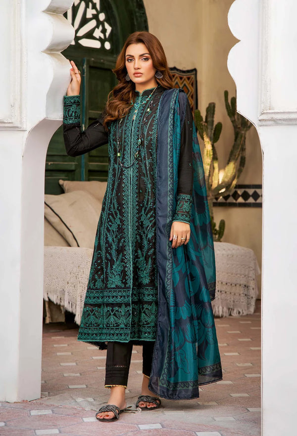 Adans Libas | Humaira Zia Pret Lawn | 5858 - Hoorain Designer Wear - Pakistani Ladies Branded Stitched Clothes in United Kingdom, United states, CA and Australia