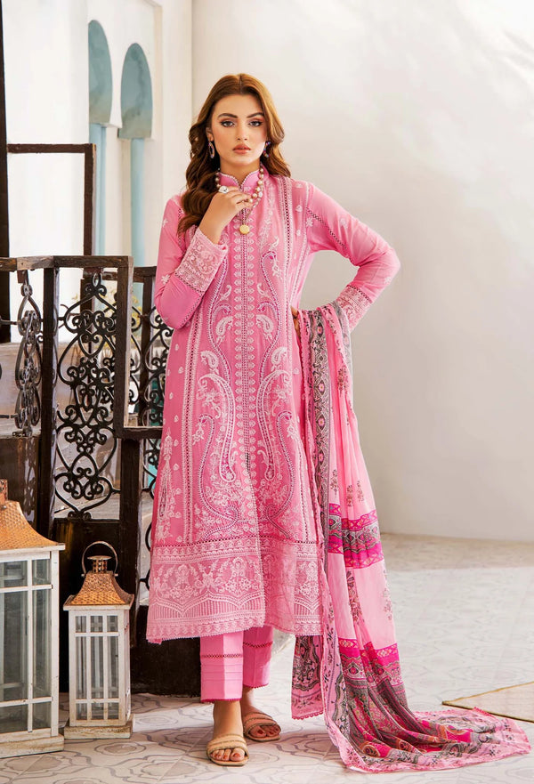 Adans Libas | Humaira Zia Pret Lawn | 5859 - Hoorain Designer Wear - Pakistani Ladies Branded Stitched Clothes in United Kingdom, United states, CA and Australia