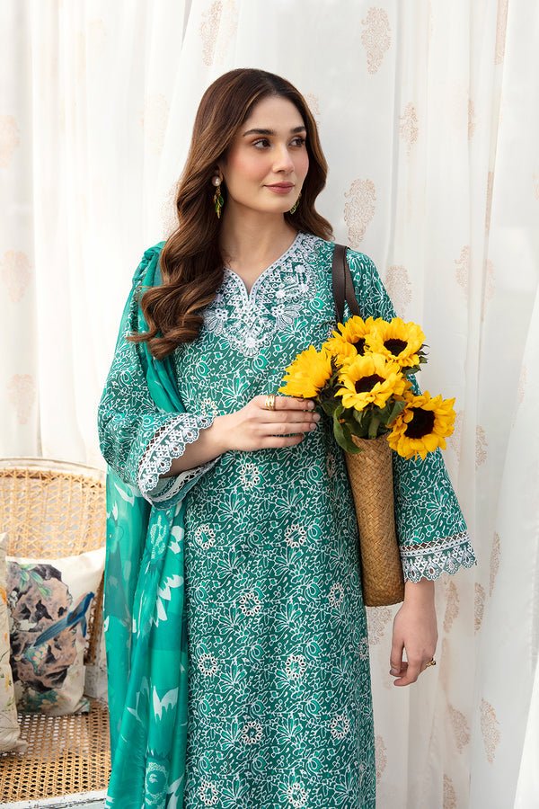 Afrozeh | Ayzel Summer Dream | IRIS - Pakistani Clothes - Hoorain Designer Wear