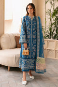 Afrozeh | Cascade Luxury Lawn 24 | Amelia - Pakistani Clothes - Hoorain Designer Wear