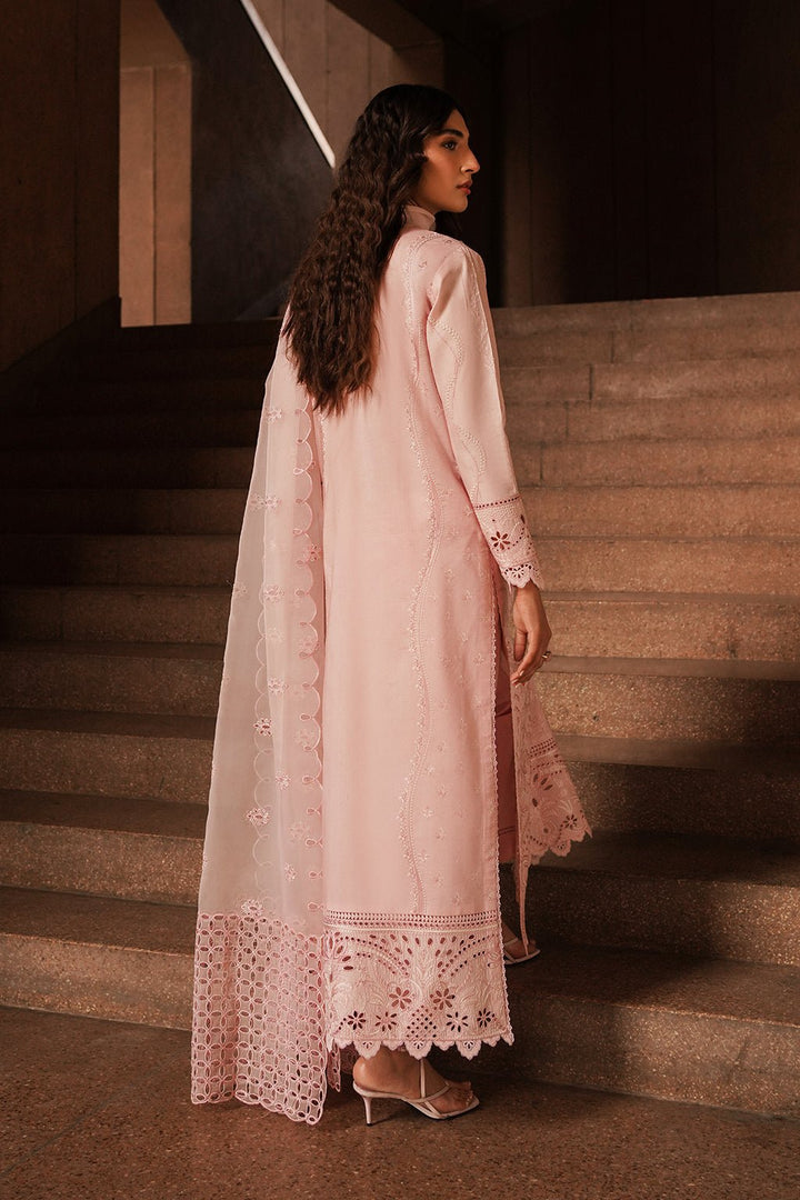 Afrozeh | Chikankari Lawn 24 | Rosella - Pakistani Clothes - Hoorain Designer Wear