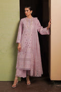 Afrozeh | Chikankari Lawn 24 | Thistle - Pakistani Clothes - Hoorain Designer Wear