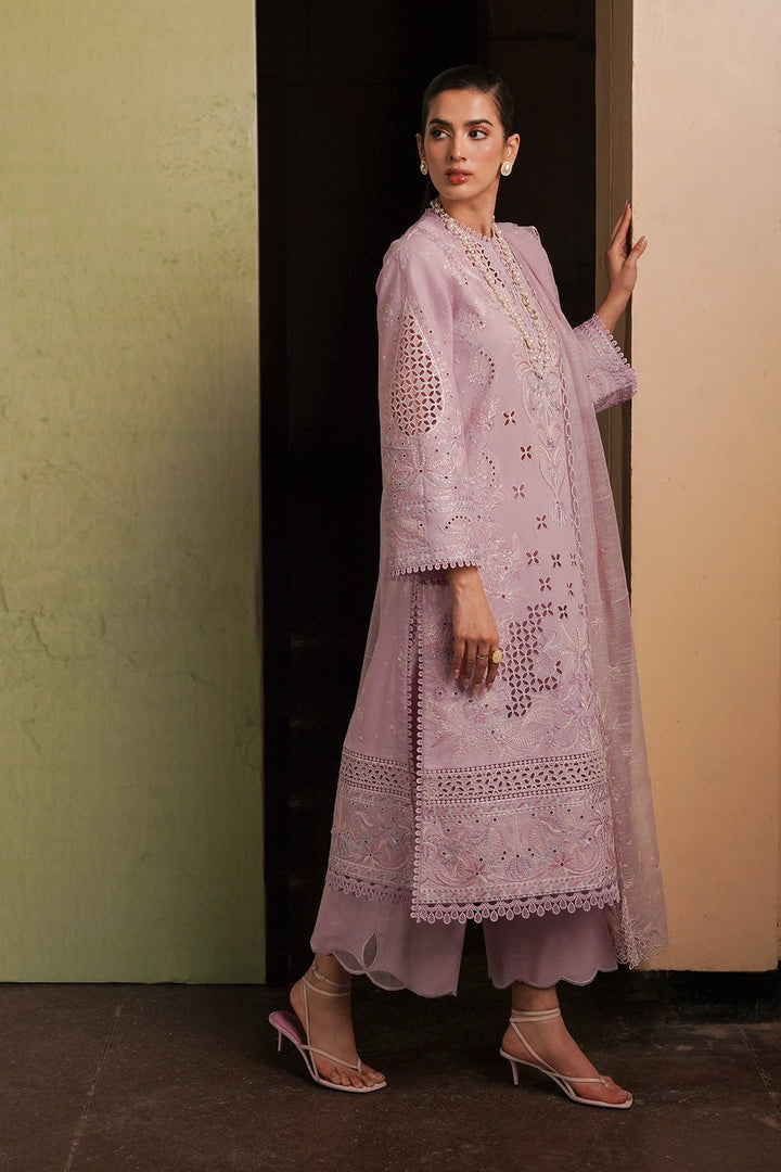 Afrozeh | Chikankari Lawn 24 | Thistle - Pakistani Clothes - Hoorain Designer Wear