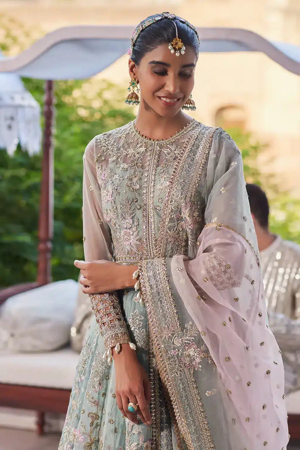 Afrozeh | Dastangoi Wedding Formals | Mehrunisa - Pakistani Clothes - Hoorain Designer Wear