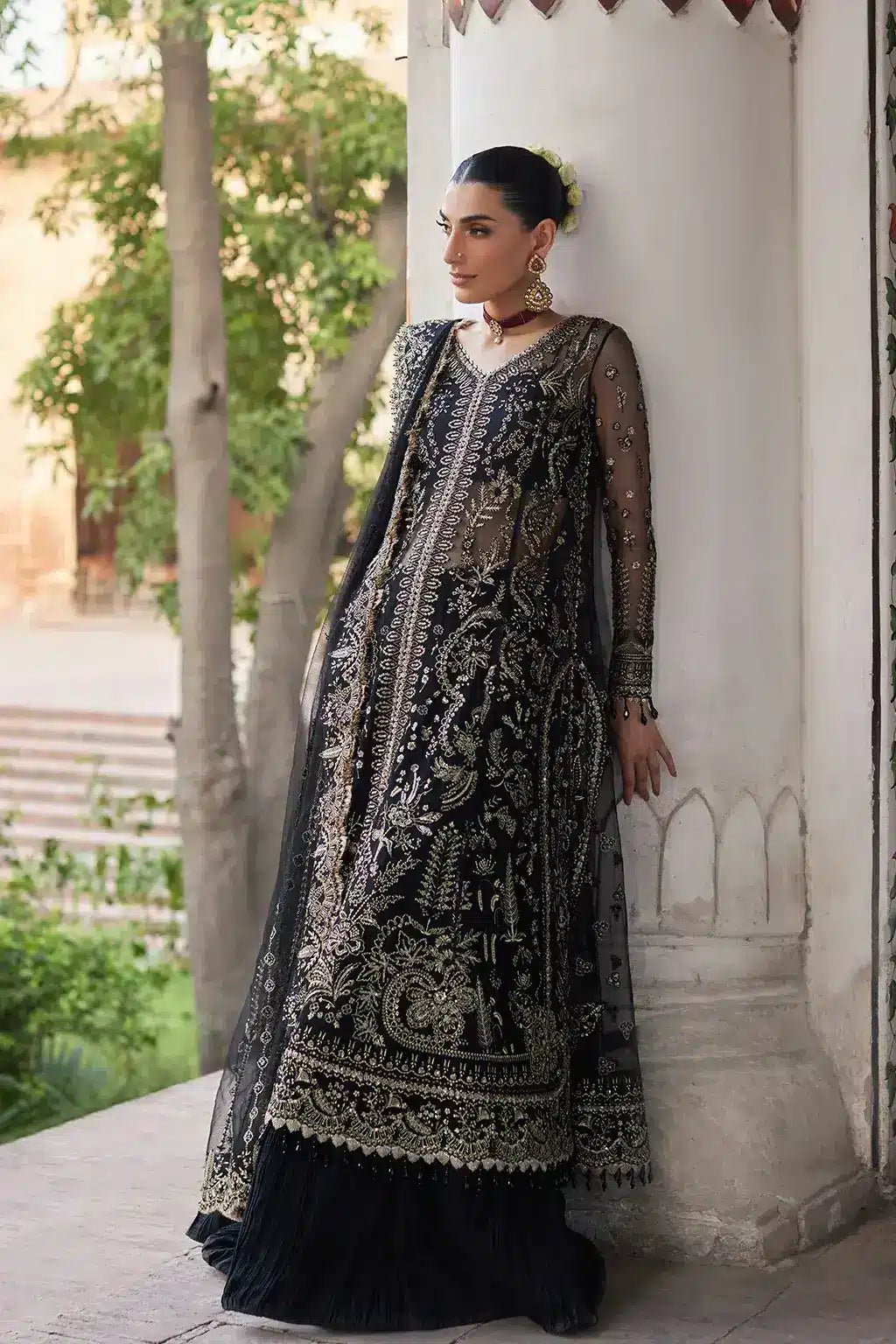 Afrozeh | Dastangoi Wedding Formals | Nafeesa - Pakistani Clothes - Hoorain Designer Wear