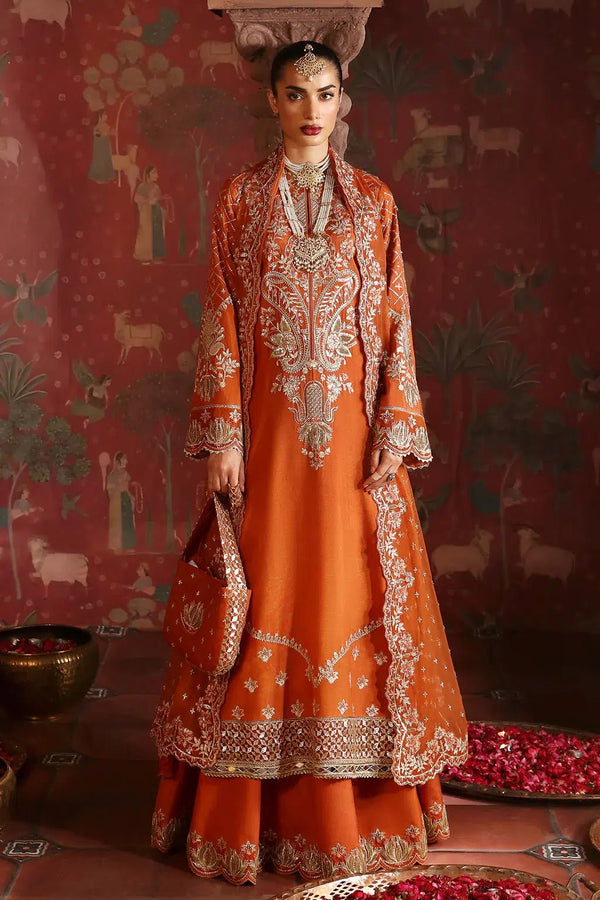 Afrozeh | Divani Silk Edit | Zarish - Pakistani Clothes - Hoorain Designer Wear