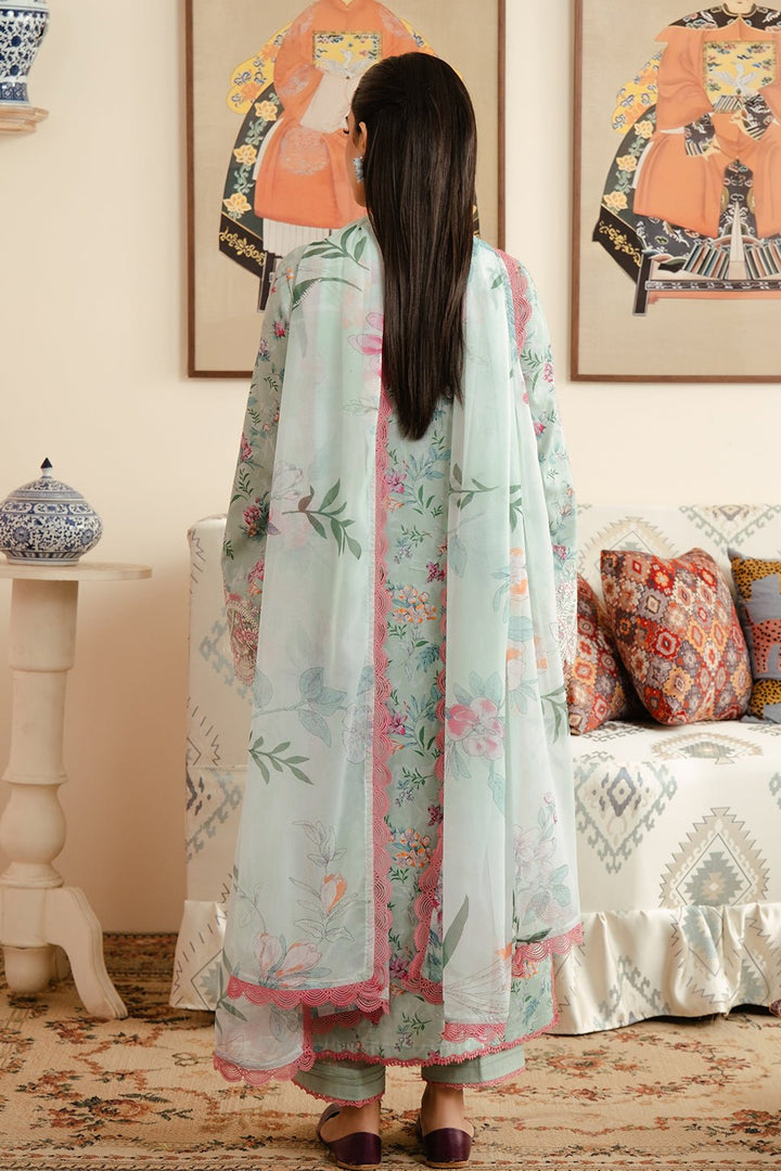 Afrozeh | Malina Lawn Collection| Aruna - Pakistani Clothes - Hoorain Designer Wear