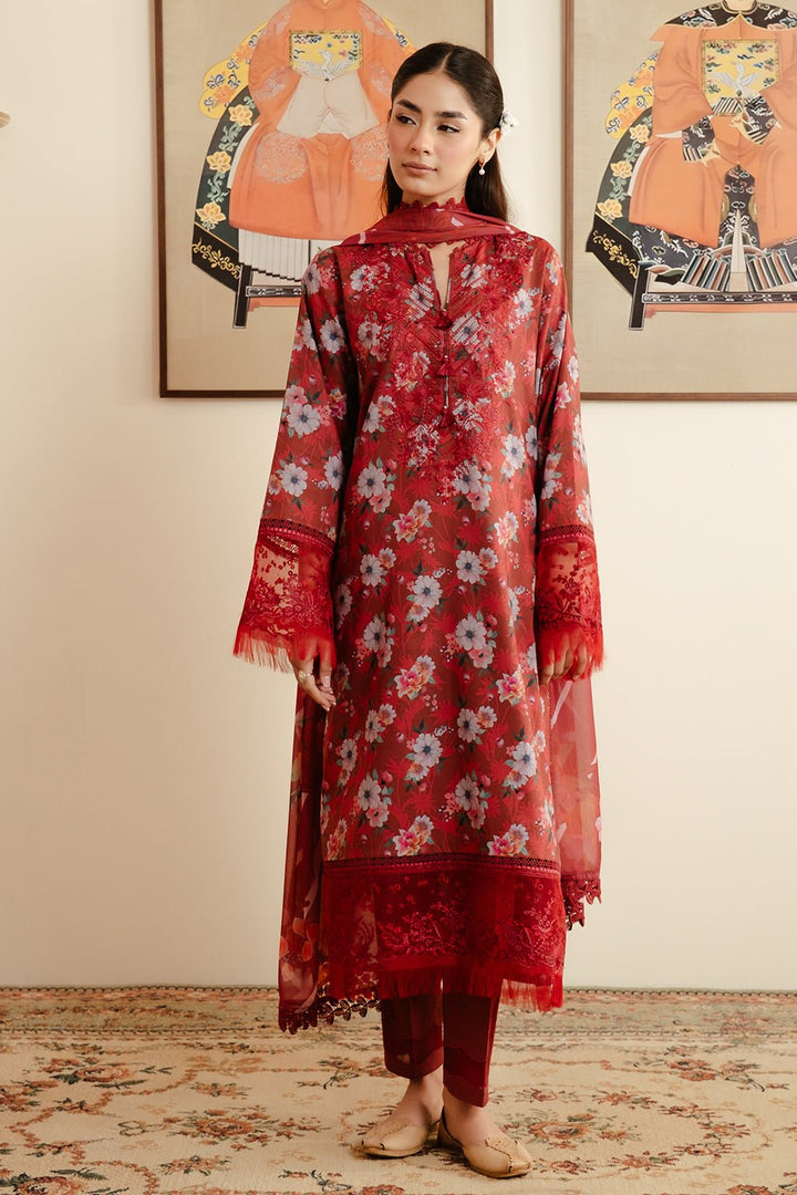 Afrozeh | Malina Lawn Collection| Karis - Pakistani Clothes - Hoorain Designer Wear