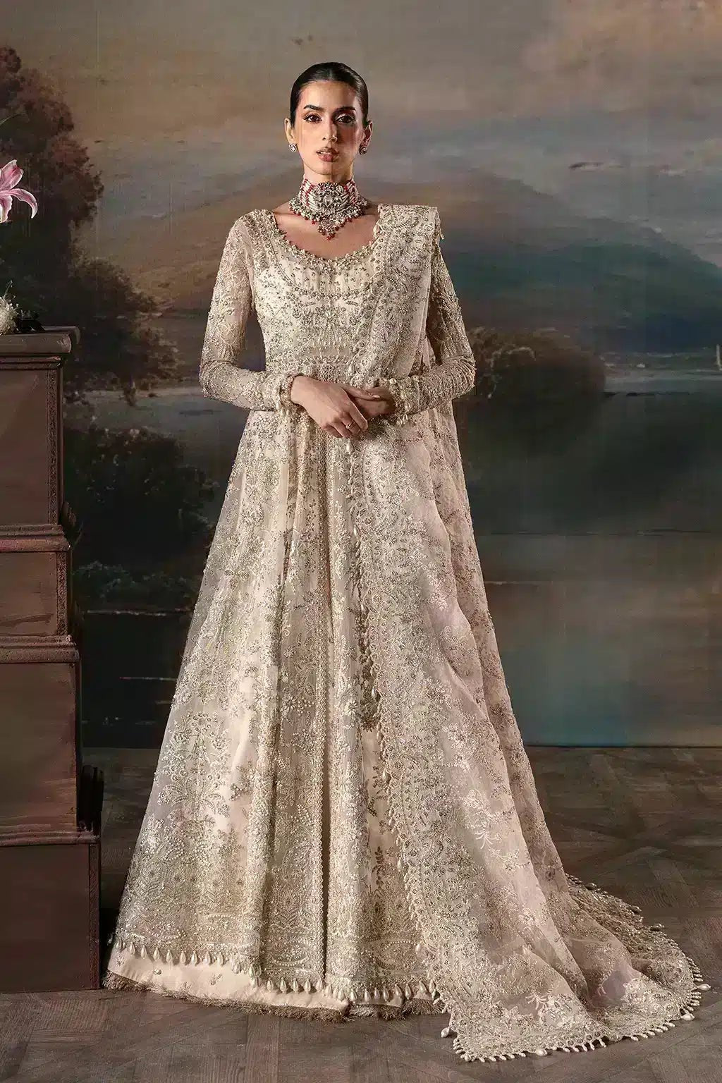 Afrozeh | The Brides Edit 23 | Clara - Pakistani Clothes - Hoorain Designer Wear