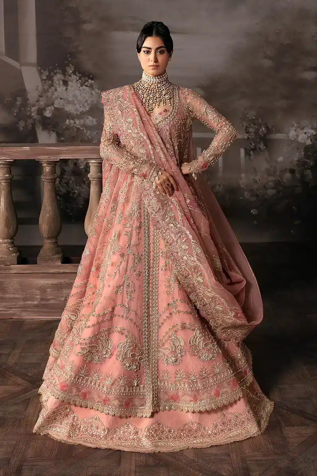 Afrozeh | The Brides Edit 23 | Victoria - Pakistani Clothes - Hoorain Designer Wear