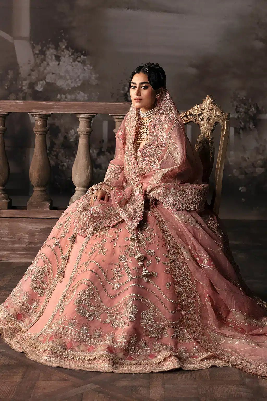 Afrozeh | The Brides Edit 23 | Victoria - Pakistani Clothes - Hoorain Designer Wear