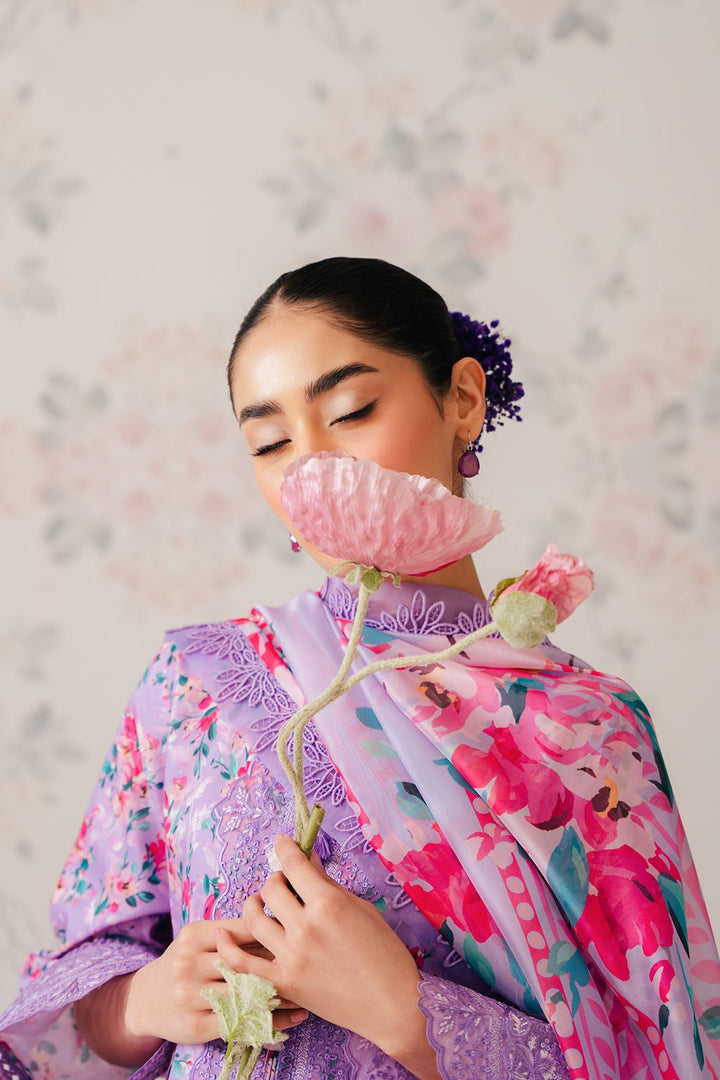 Afrozeh | The Floral Charm | Orchid - Pakistani Clothes - Hoorain Designer Wear