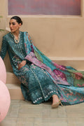 Afrozeh | The Pinted Grden Lawn 24 | Stellar Sage - Pakistani Clothes - Hoorain Designer Wear