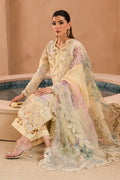 Afrozeh | The Pinted Grden Lawn 24 | Sweet Saffron - Pakistani Clothes - Hoorain Designer Wear