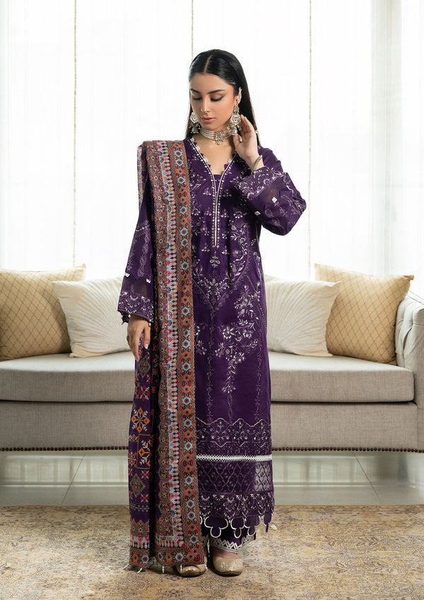 Aik Atelier | Samah Lawn 24 | LOOK 03 - Hoorain Designer Wear - Pakistani Ladies Branded Stitched Clothes in United Kingdom, United states, CA and Australia