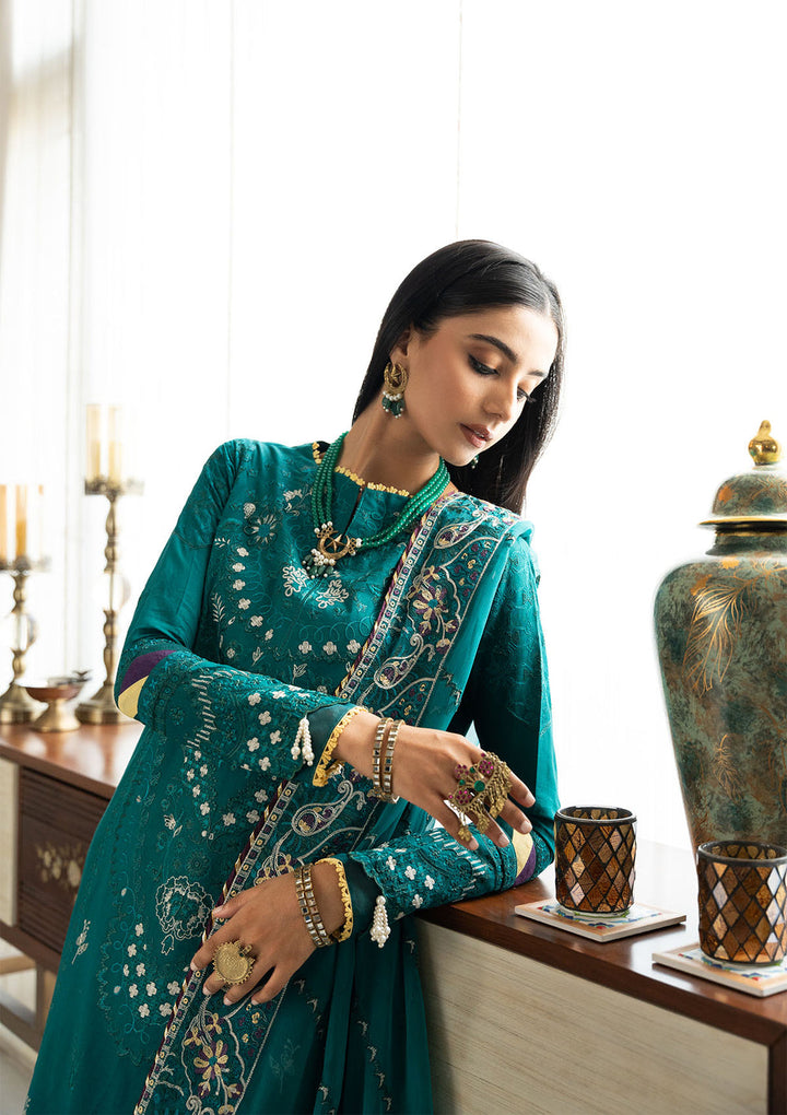Aik Atelier | Samah Lawn 24 | LOOK 04 - Hoorain Designer Wear - Pakistani Designer Clothes for women, in United Kingdom, United states, CA and Australia