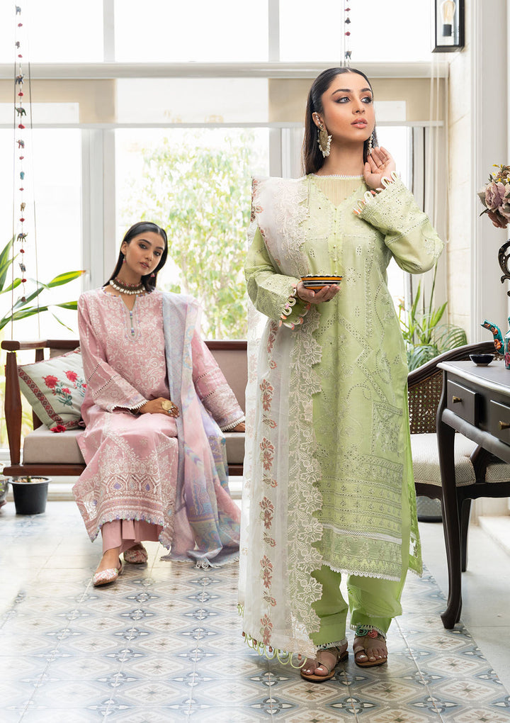 Aik Atelier | Samah Lawn 24 | LOOK 07 - Hoorain Designer Wear - Pakistani Designer Clothes for women, in United Kingdom, United states, CA and Australia